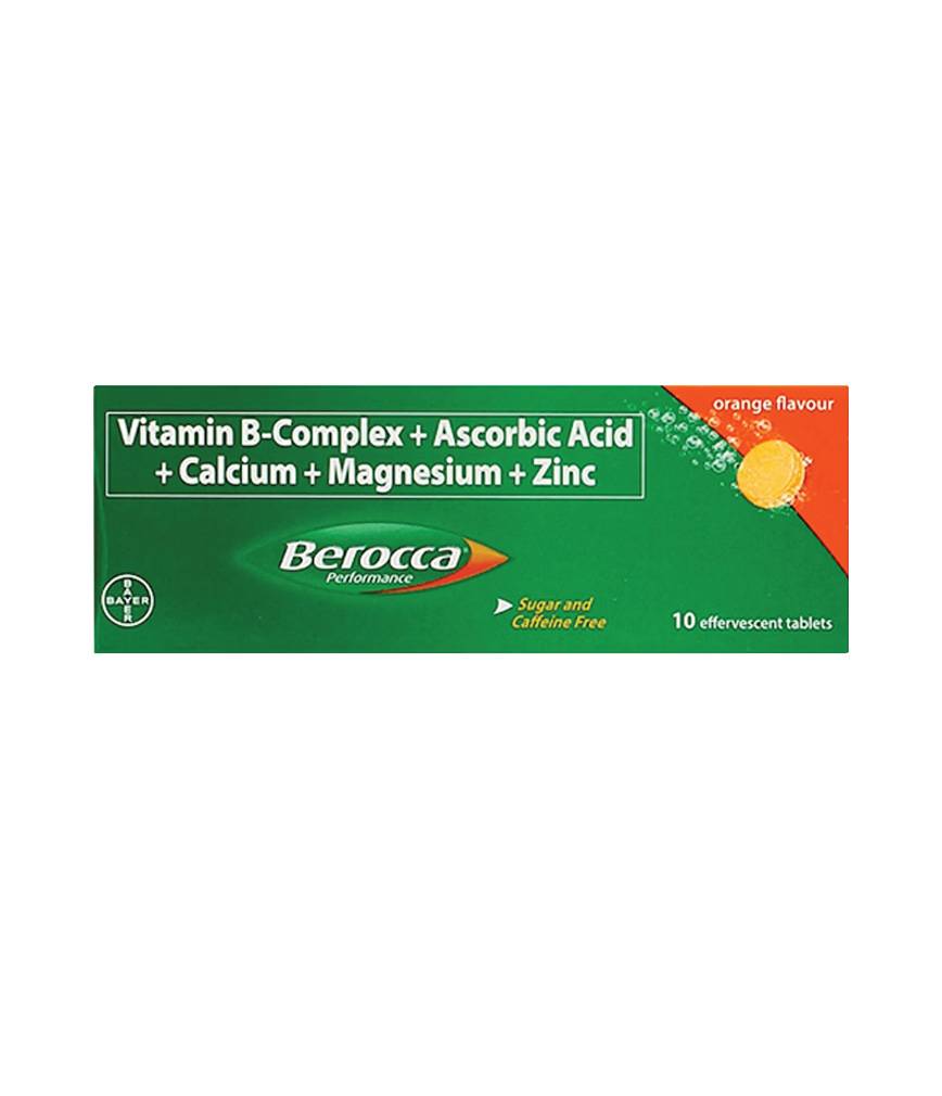 Berocca 10 Tablets Orange Flavor