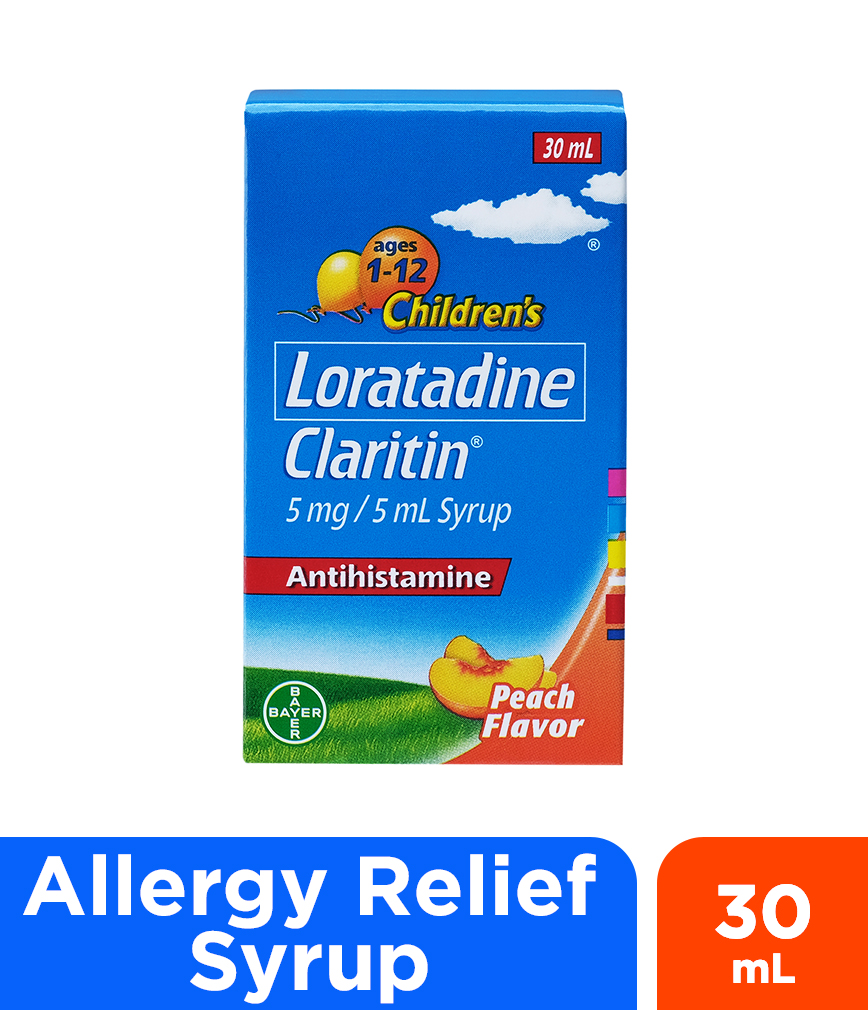 Claritin Allergy Relief For Kids Syrup