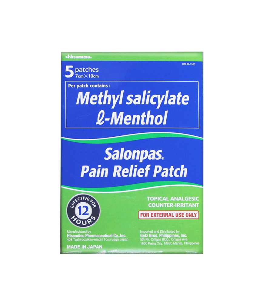 Salonpas Pain Relief Patch 5X1S