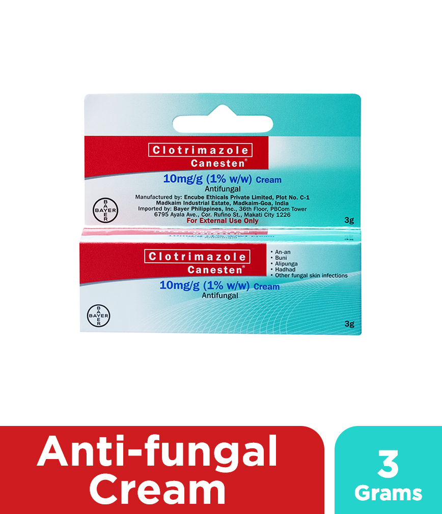 canesten 3gm cream available at rose pharmacy