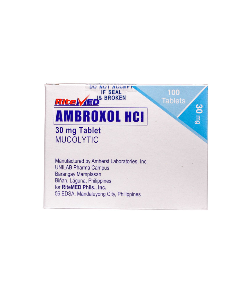 AMBROXOL 30MG TABLET - RITEMED