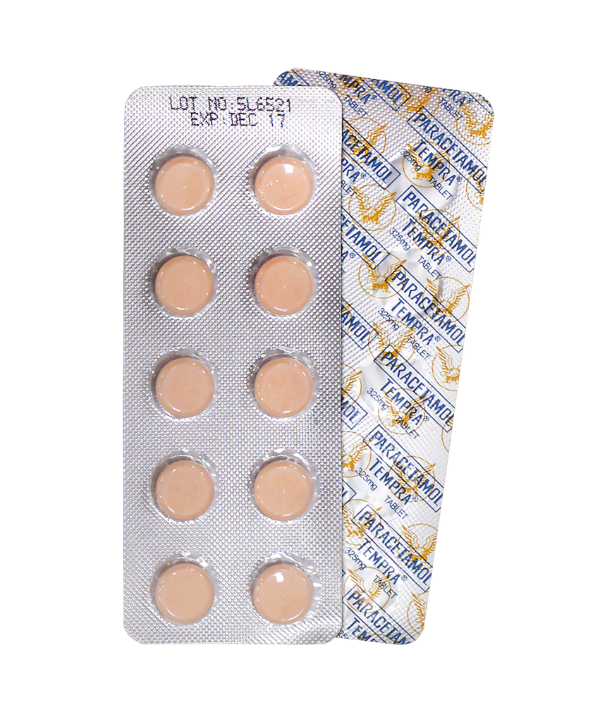 Tempra Dosage Chart