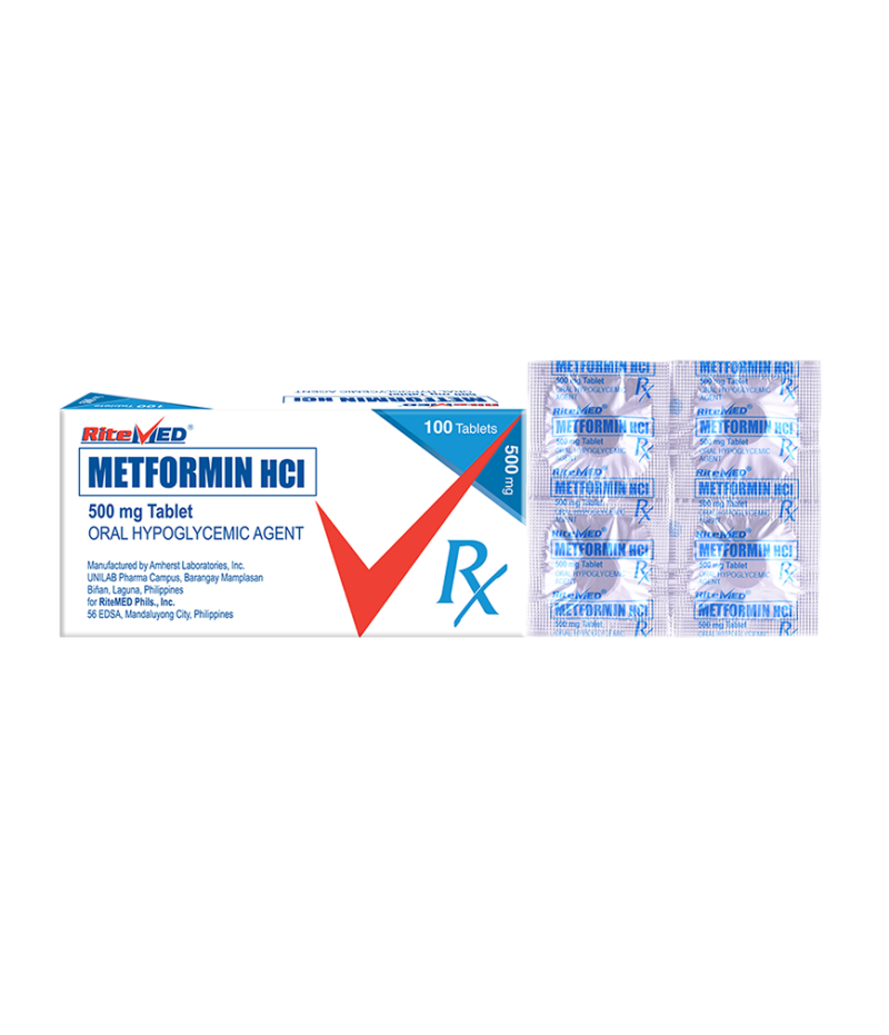 RiteMed Metformin 500mg