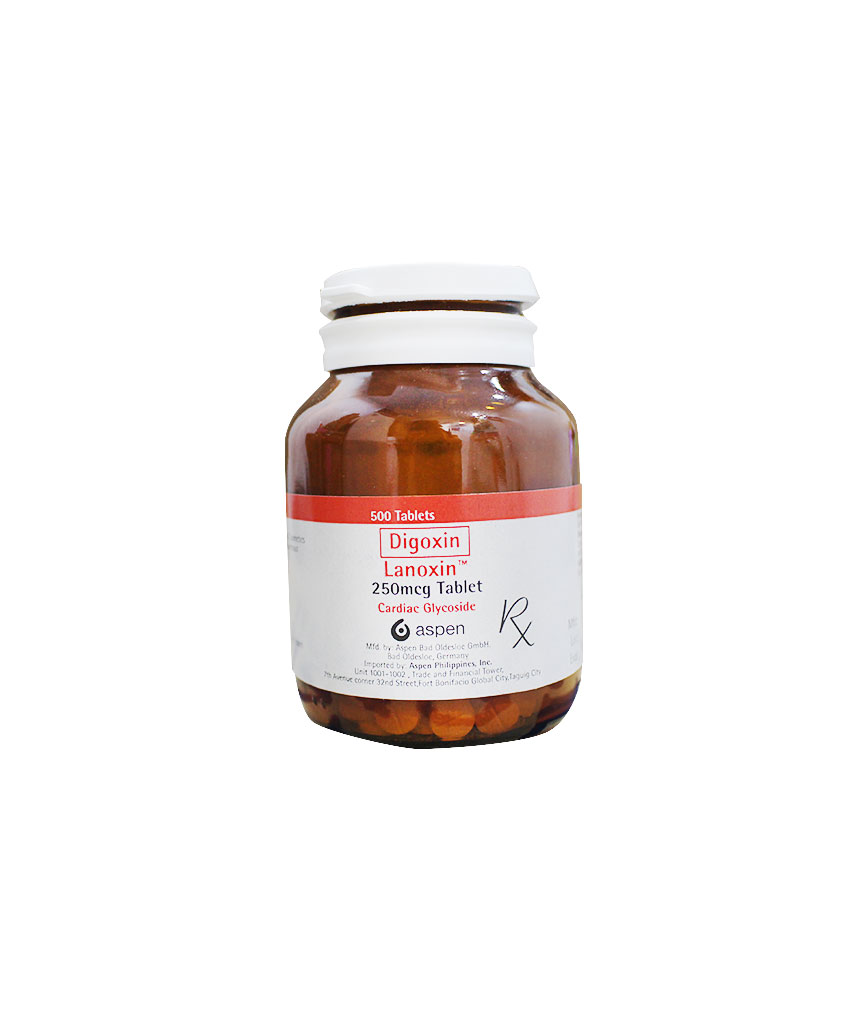 Lanoxin 250mcg Tablet Rose Pharmacy