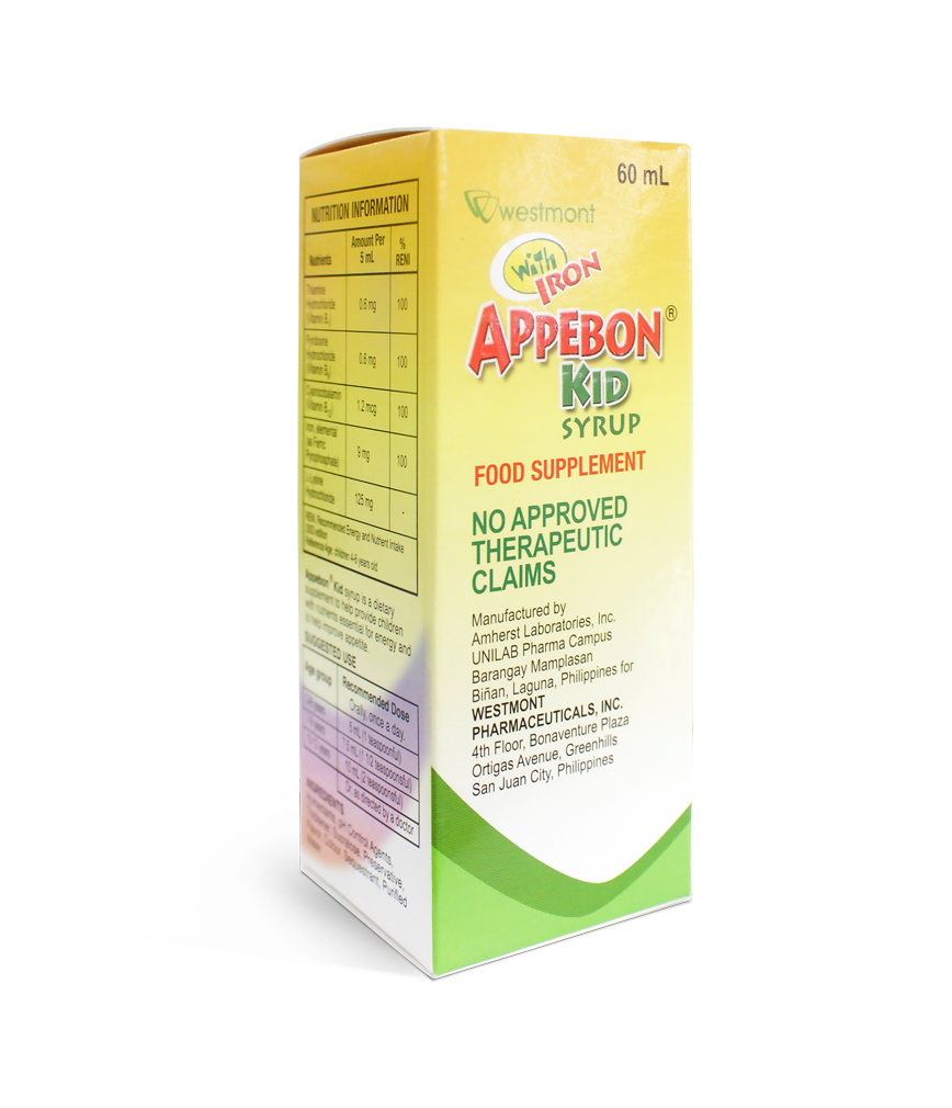 Appebon Kid Syrup 60Ml Rose Pharmacy