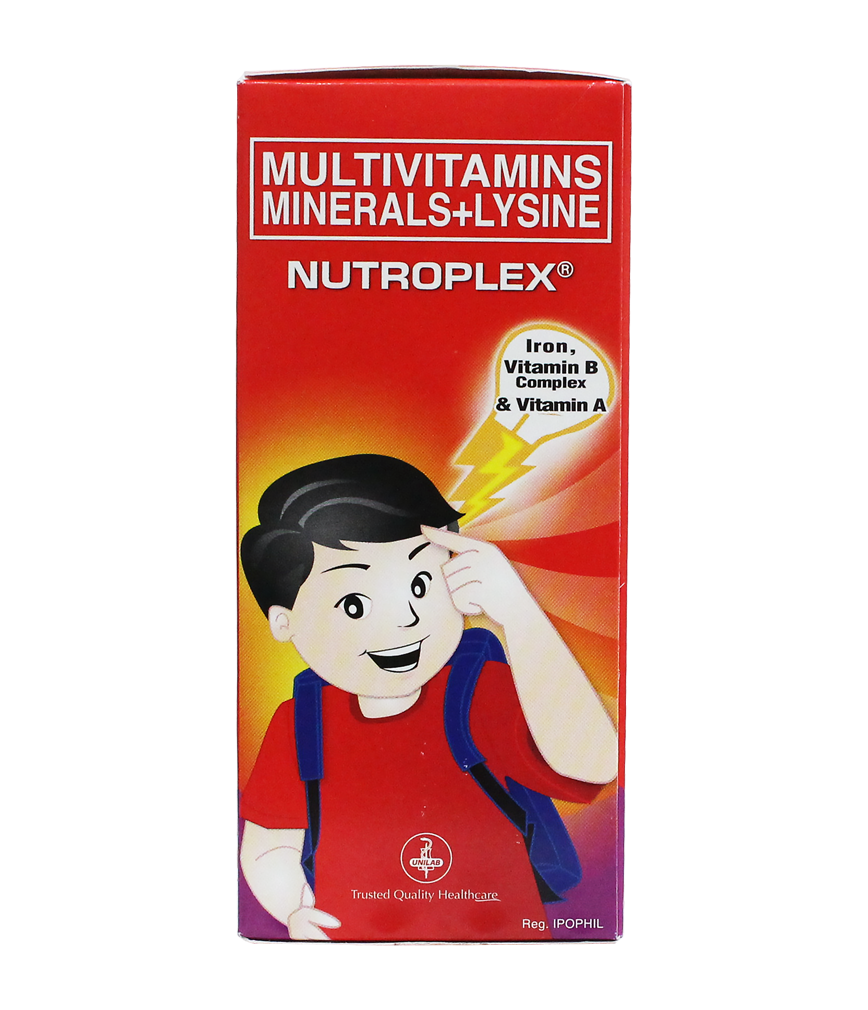 Nutroplex W Lysine Syrup 250Ml Rose Pharmacy