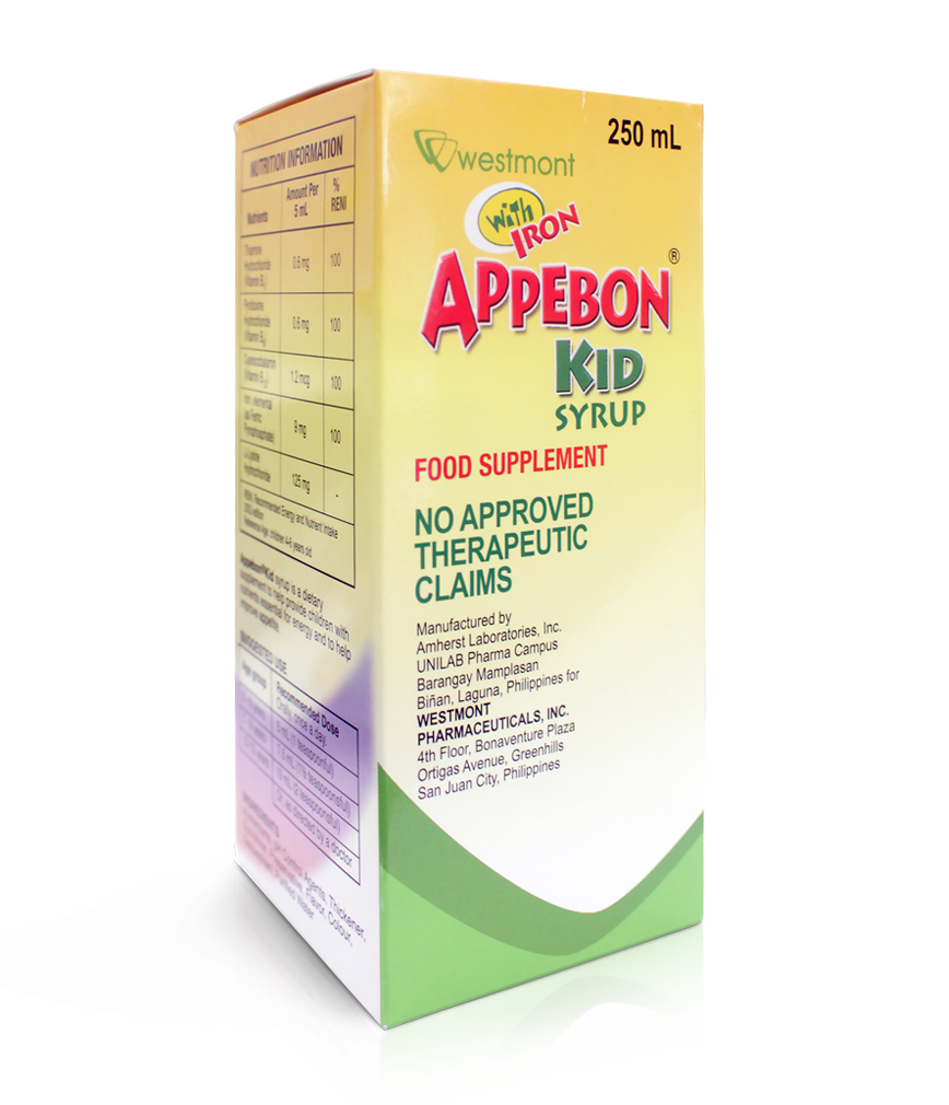 Appebon Kid Syrup 250Ml Rose Pharmacy