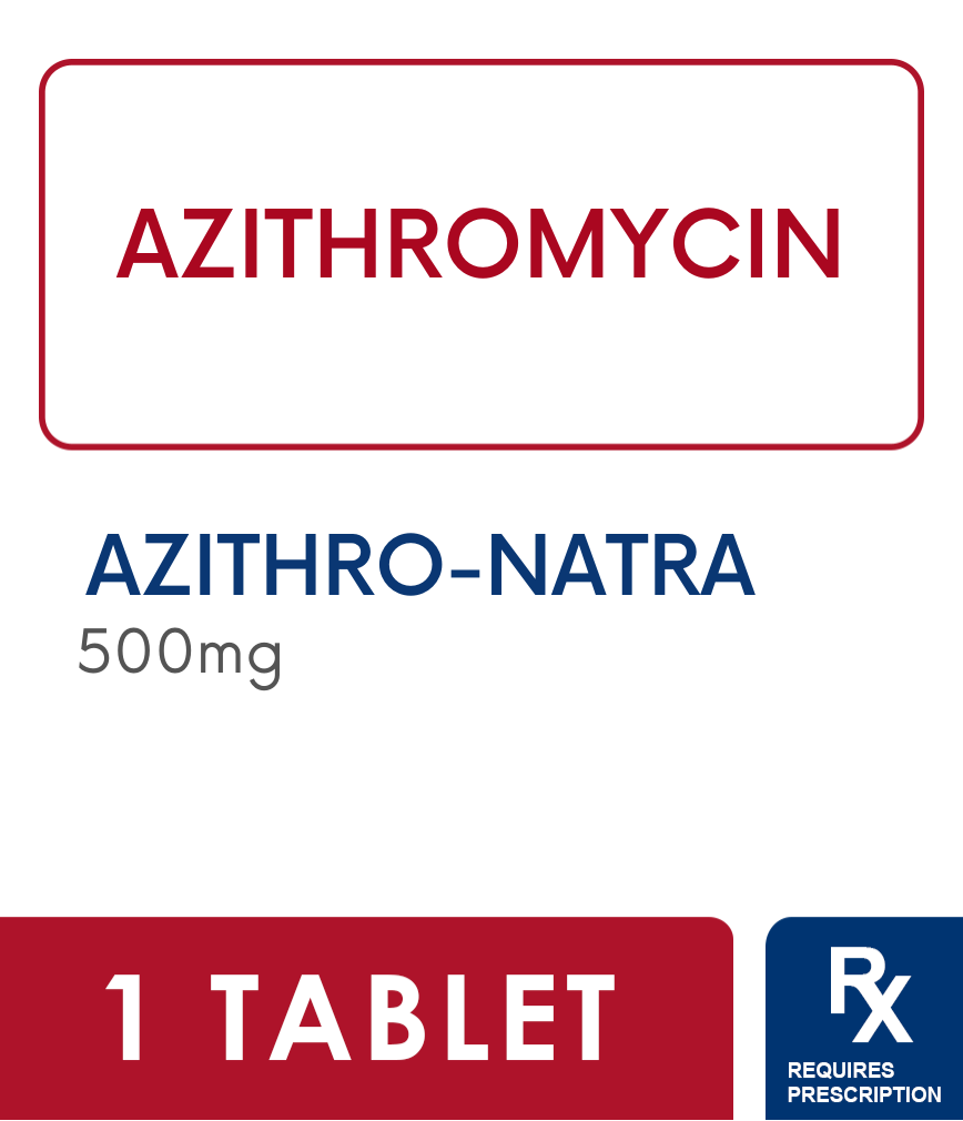 Azithro-Natra 500Mg Tablet