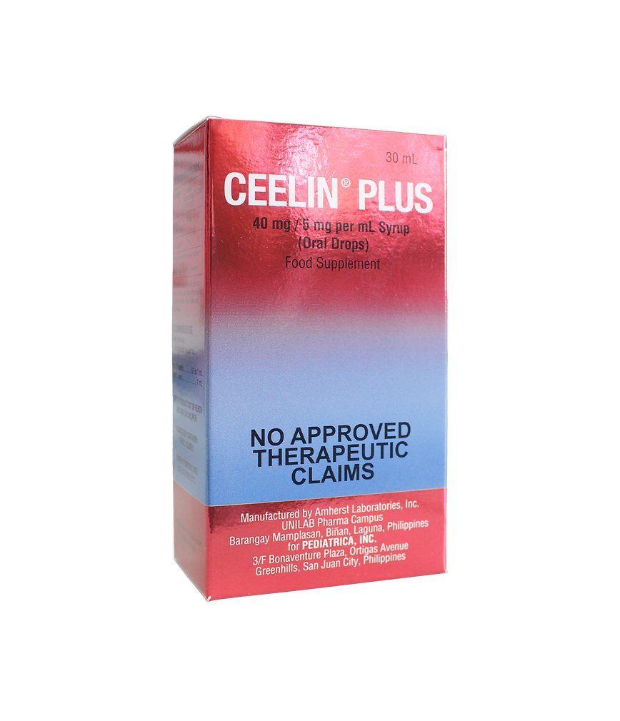 Ceelin Plus Drops 30Ml - Rose Pharmacy Medicine Delivery