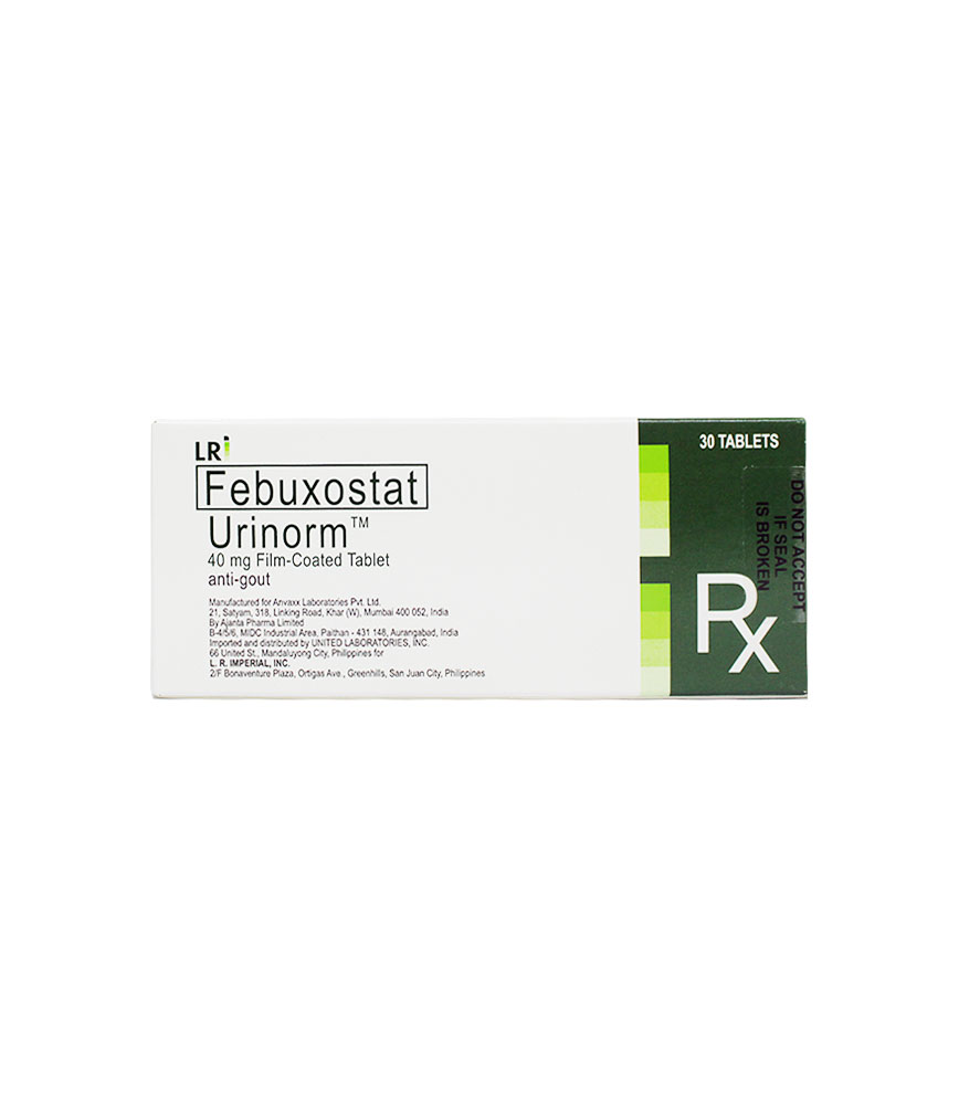 Urinorm 40mg FC Tablet