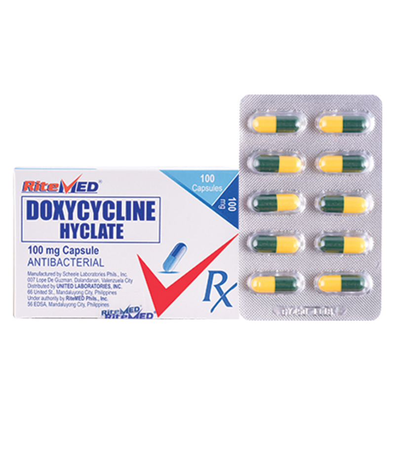 DOXYCYCLINE 100MG