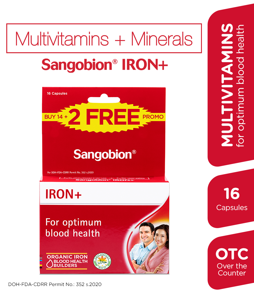 Sangobion Iron Capsule 14+2 Pack