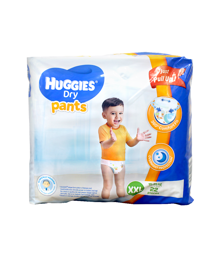 Buy Huggies Baby Diaper Wonder Pants XXL 15-25 kg 24 Pcs