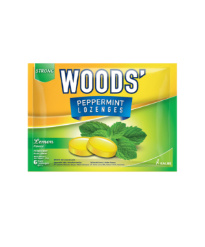 Woods Peppermint Lozenges Lemon