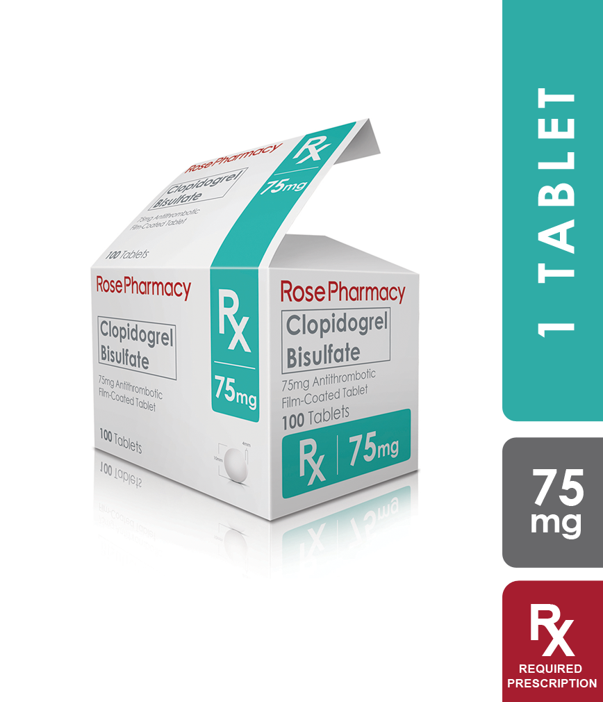 Clopidogrel bisulfate 75 mg untuk apa