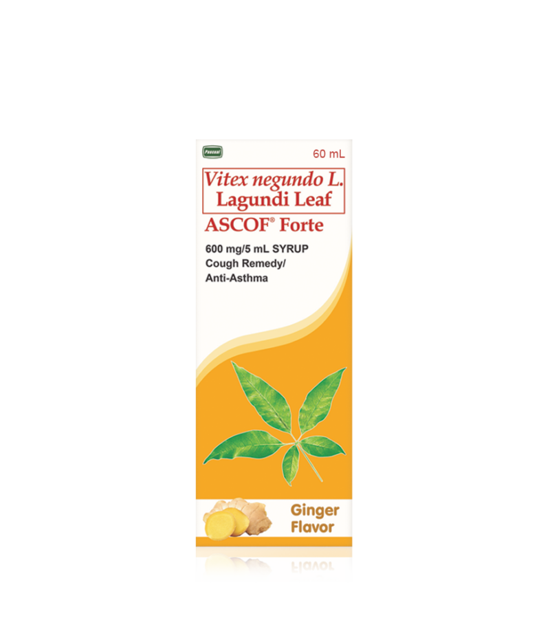 Ascof Forte 600 / 5 ml Syrup 60 ml