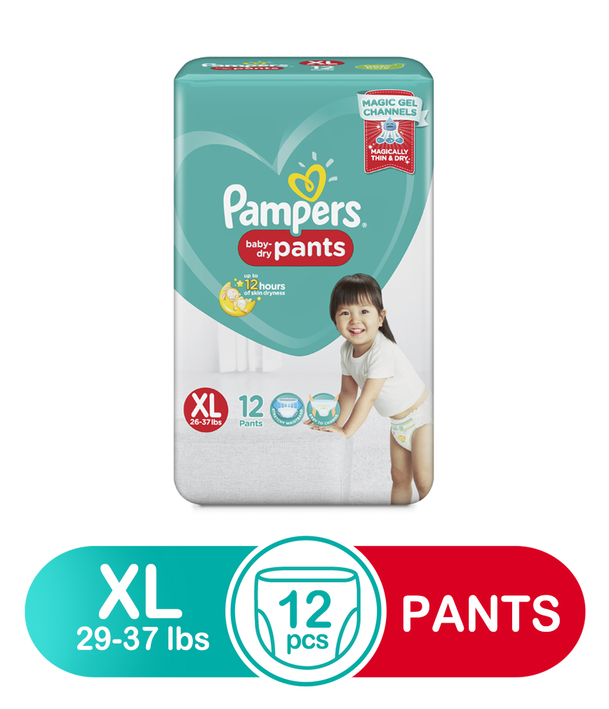 Buy Pampers Baby Dry Pants Lotion with Aloe Vera (XXL) -28 Pieces Online at  Low Prices in India - Amazon.in