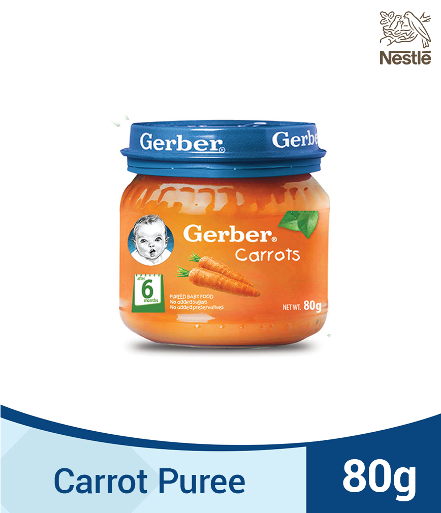 Gerber First Foods Carrots 80gm Rose Pharmacy Medicine Delivery