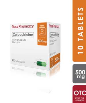Carbocisteine 500 mg 100's