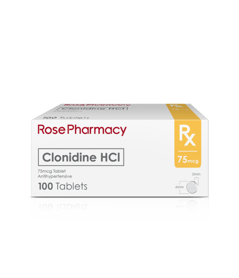 Clonidine 75mcg Tablet