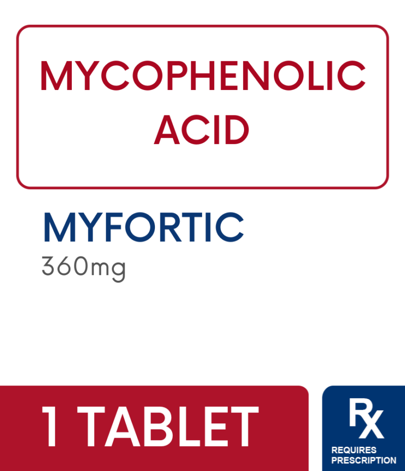 MYFORTIC 360MG FC TABLET