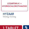 HYZAAR 100MG/12.5MG TABLET